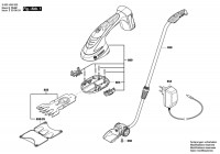 Bosch 3 600 H56 000 Ags 7,2 Li Cordless Grass Shear 7.2 V / Eu Spare Parts